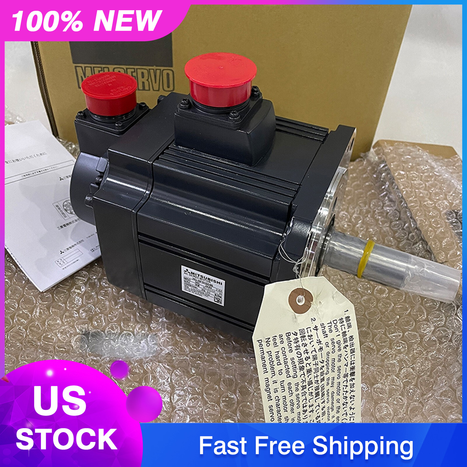 Mitsubishi HC-SFS1024B Servo Motor 1PC New Expedited Shipping HCSFS1024B