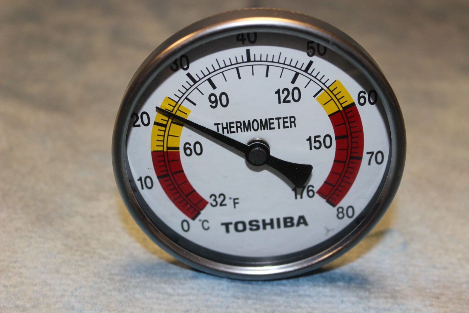 New Toshiba Thermometer 110531 0-80°C 32-176°F