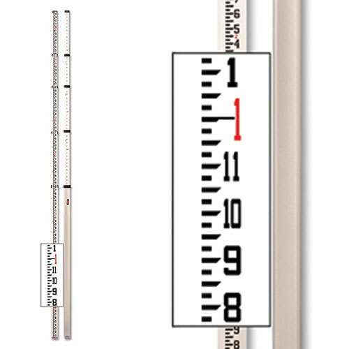 CST/berger 06-816C Aluminum 16-Foot Telescoping Rod in Feet, Inches, and Eighths