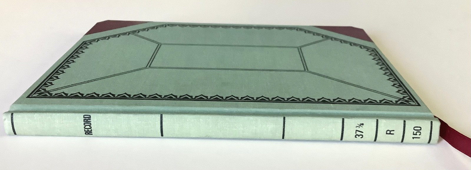 Boorum & Pease Vintage Account Book No. 37 3/8 R 150 Canvas Bound Record Ledger