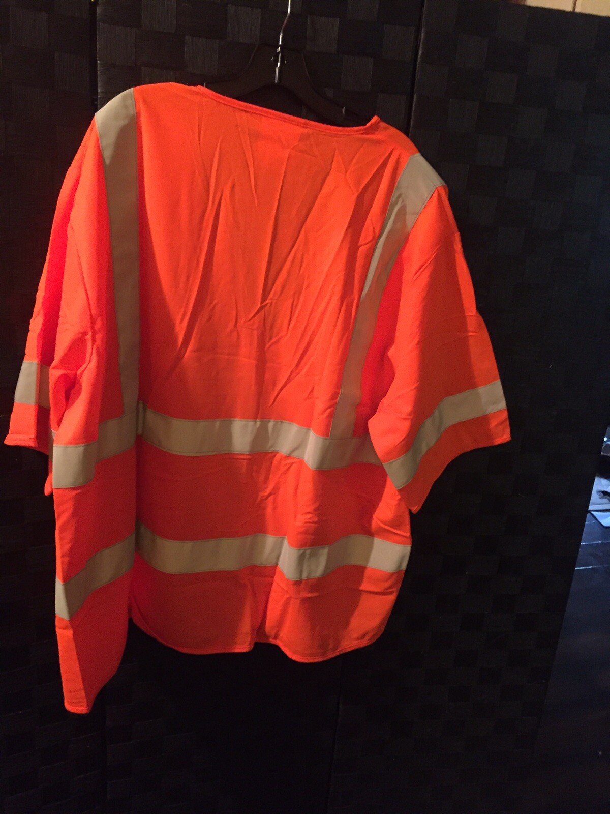 New Safety Gear PIP High Visibility Orange Reflective Safety Vest Size 4X/5X
