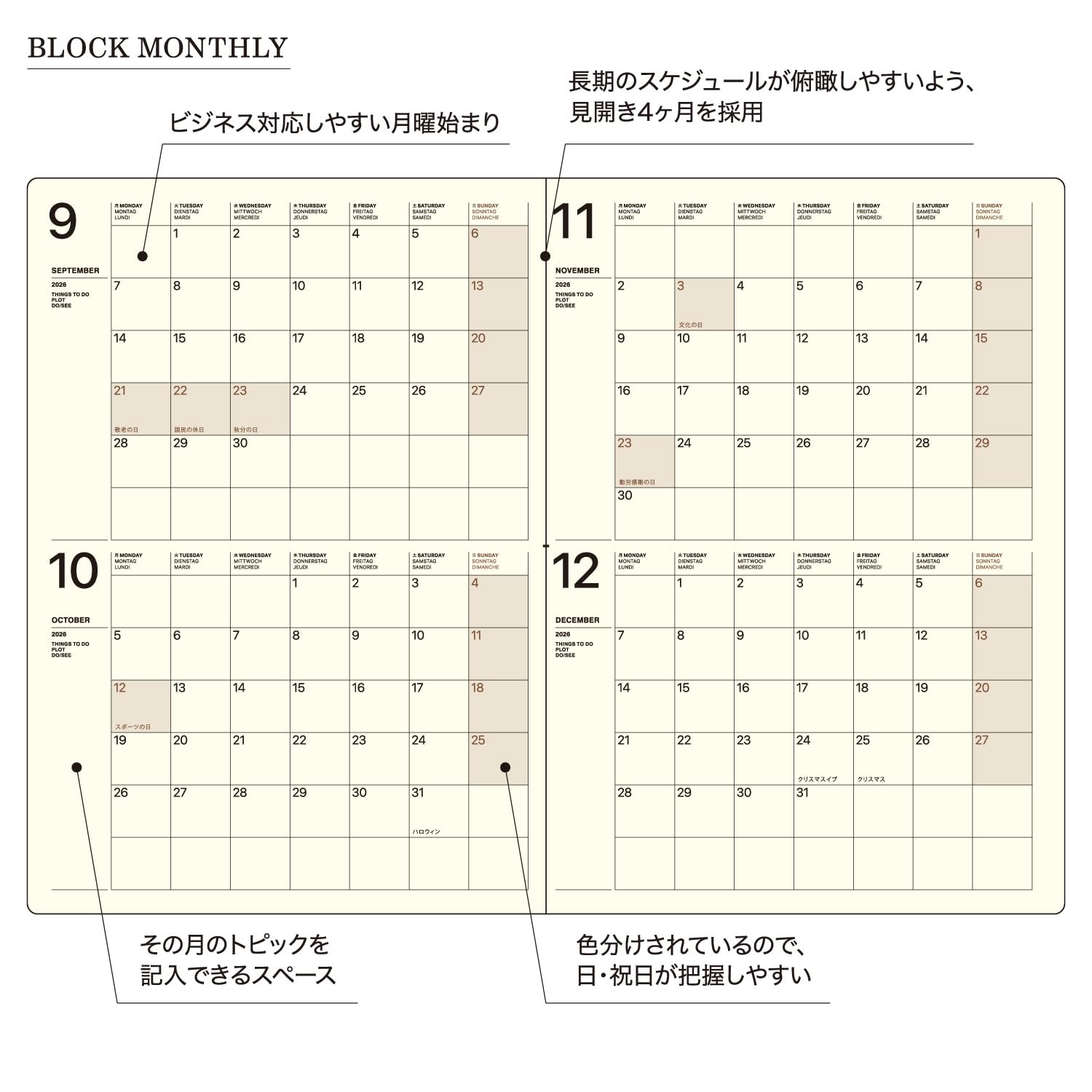 Laconic Planner Refill 2027 A5 Man THREE LMLS15-150