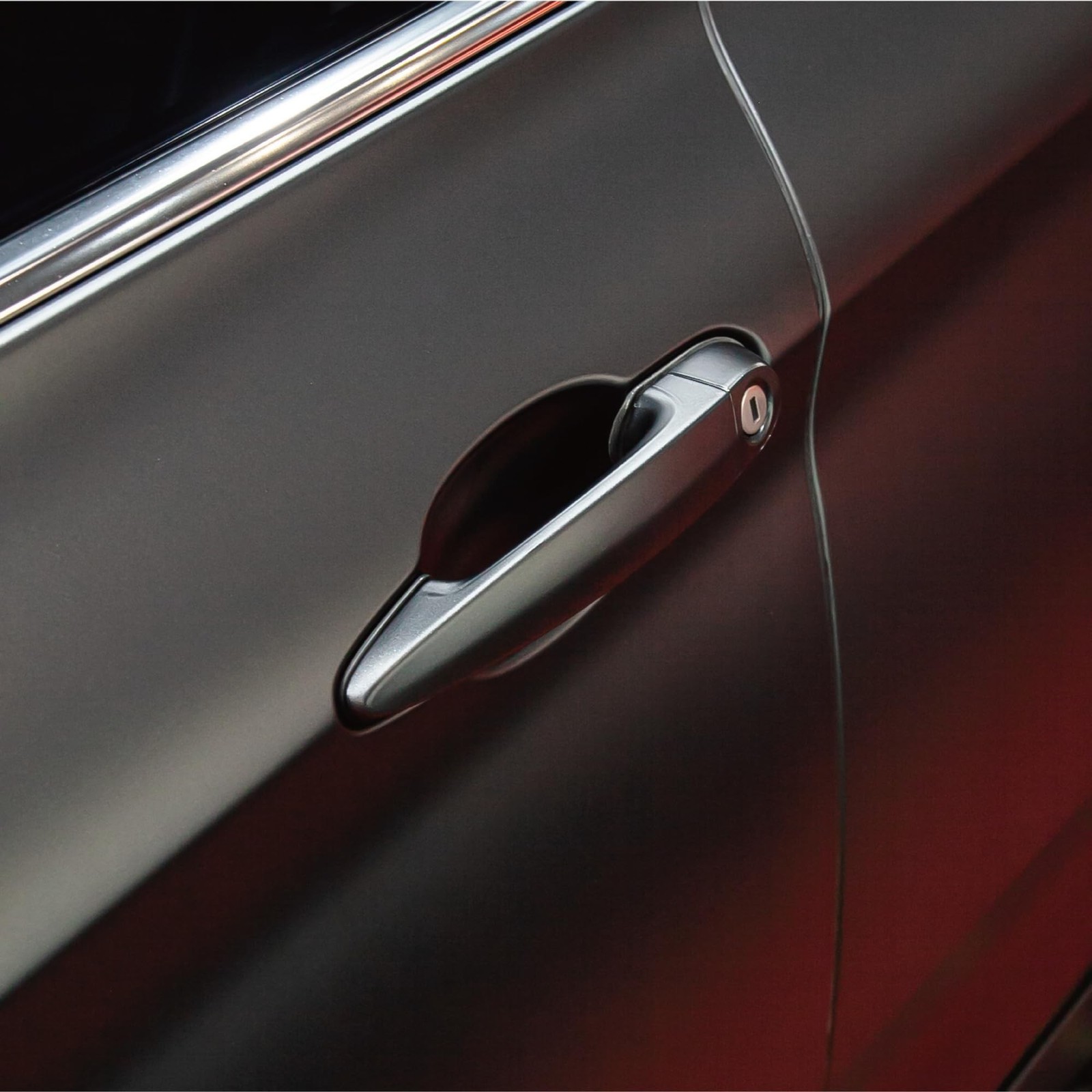 VViViD+ Matte Metallic Black Premium Vinyl Wrap (1ft x 5ft) 1ft x 5ft