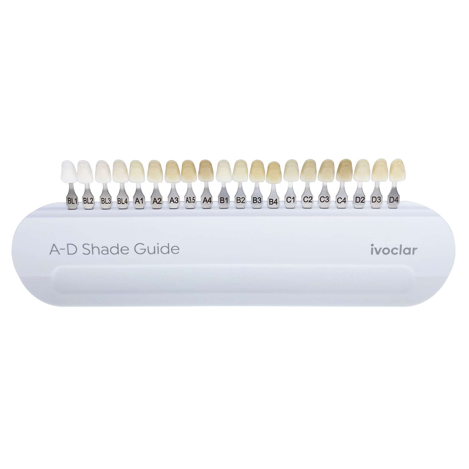 Ivoclar Vivadent Dental Shade Guide A-D 20 IPS or Natural Die ND1-9 Bleach Teeth