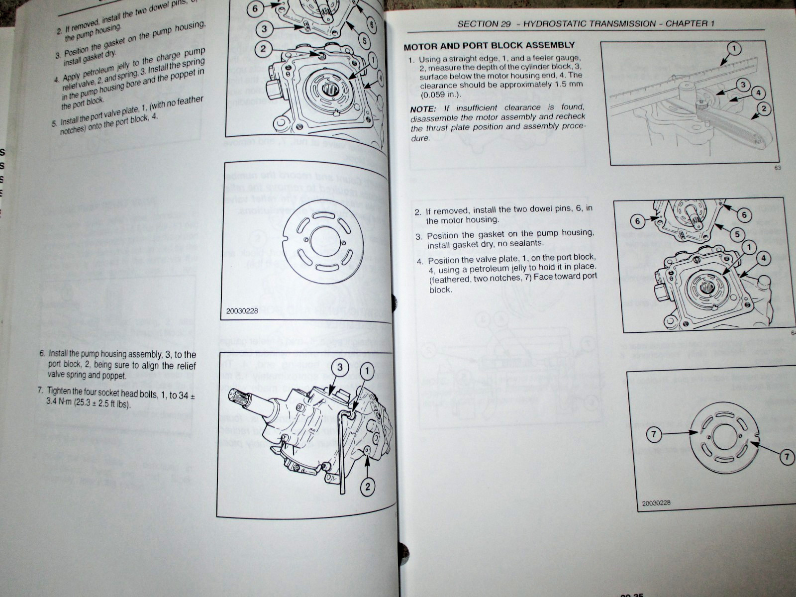New Holland TC18 TC21D TC24D Tractor Service Shop Repair Manual 3-03 ORIGINAL!