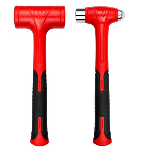 Dead Blow Ball Peen Pein Hammer Snap Shockproof Bounce Grip Spark No Rebound Use