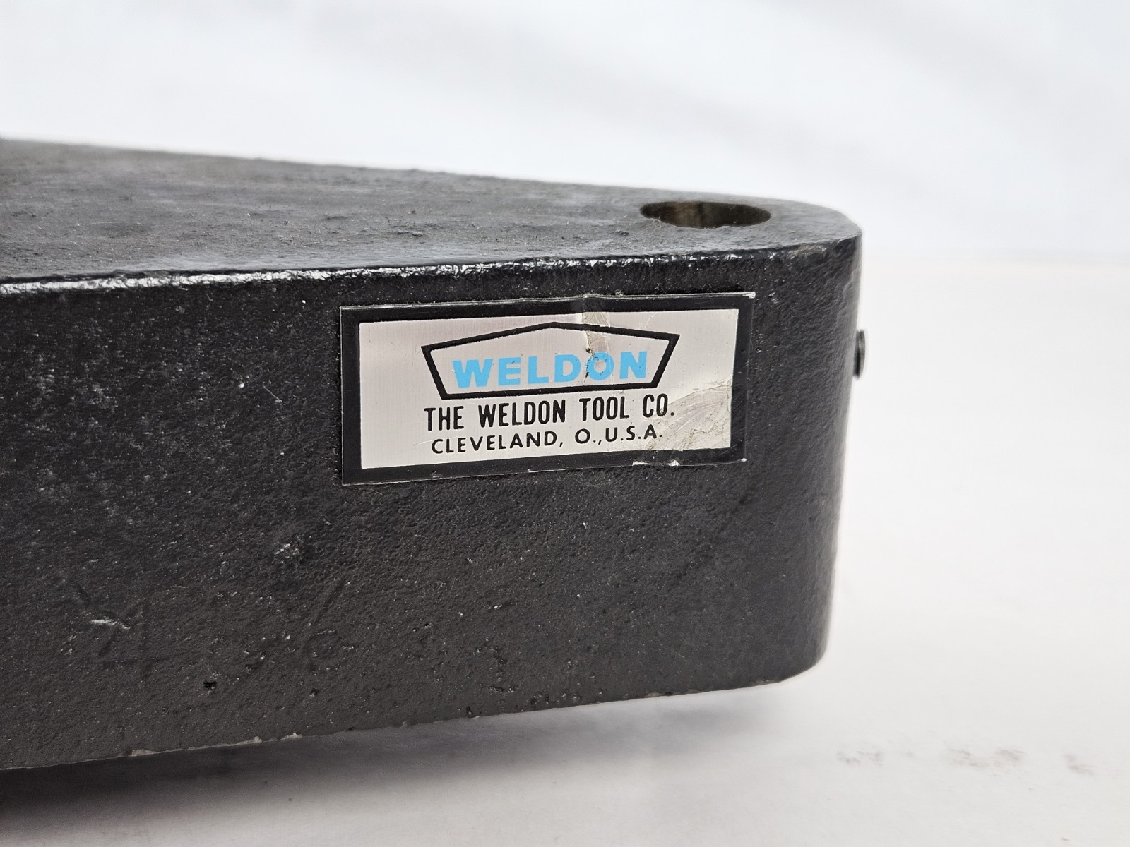 Weldon End Mill Sharpening Grinding Fixture with Case and Accessories Incomplete