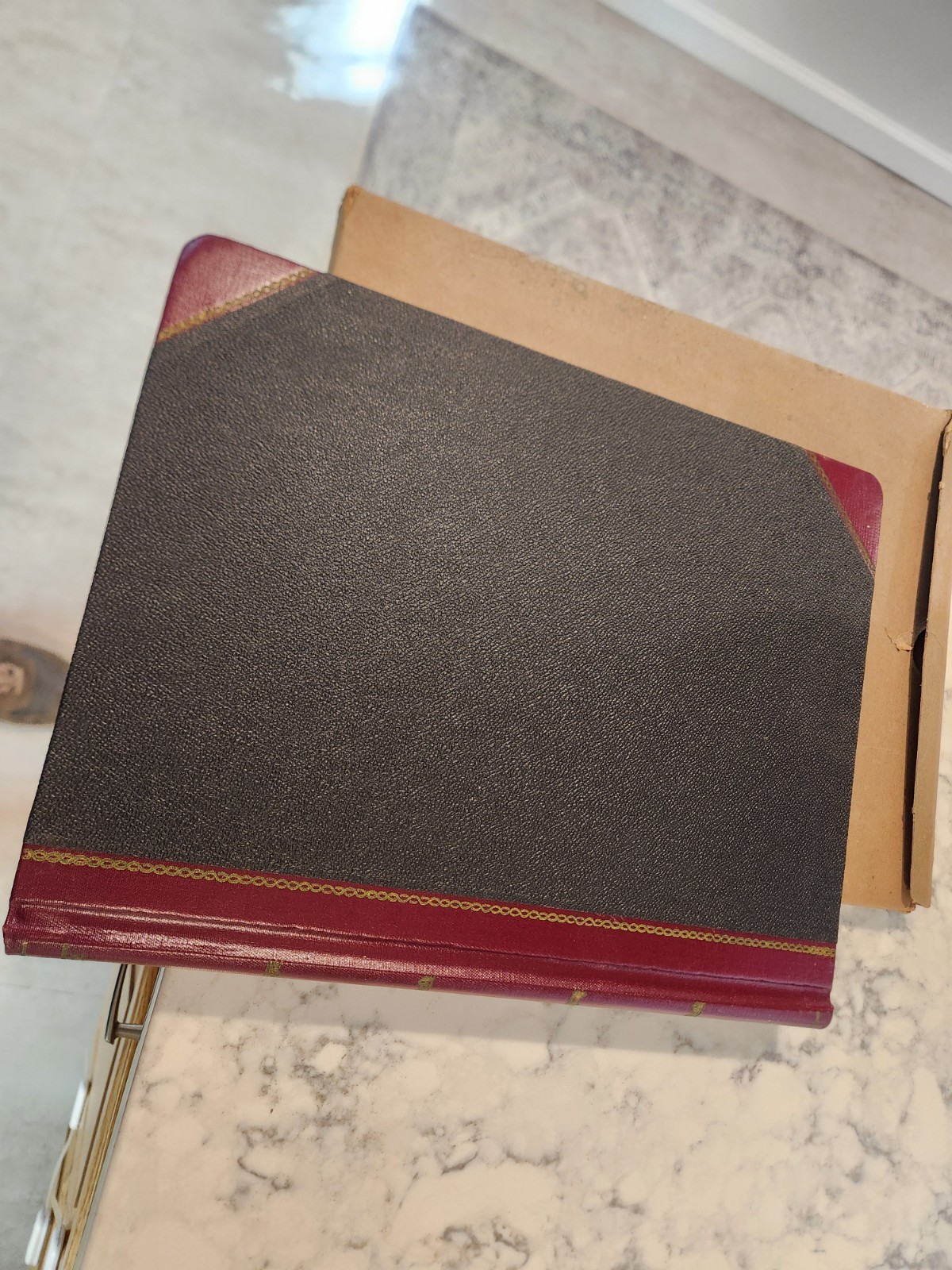 Vintage Boorum & Pease Record Rule Account Book Size 11”x14” 23-150 16-R