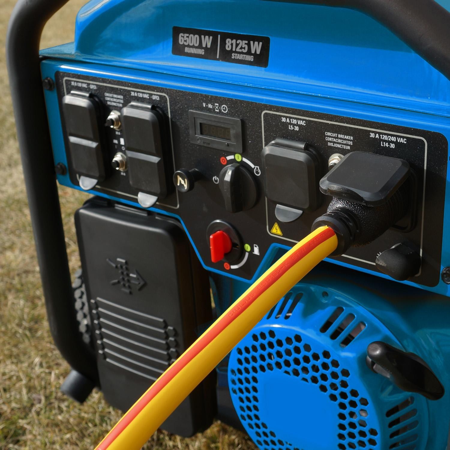 Conntek L14-30 Heavy-Duty 50ft Generator Extension Cord 4-Prong 125/250V STW