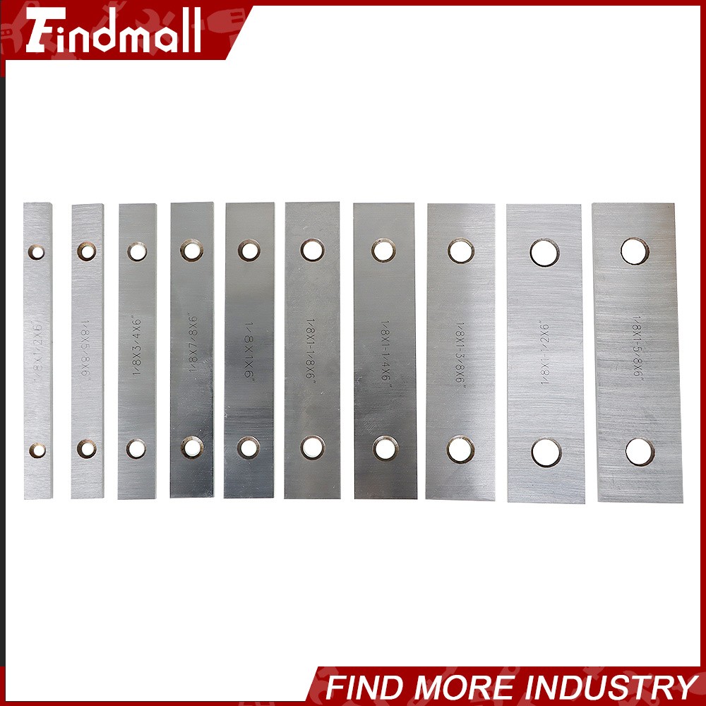 10 Pair 1/8″ Steel Parallel Set 0.0002″ Hardened 1/8″ x 6″ Suit Milling Thin New