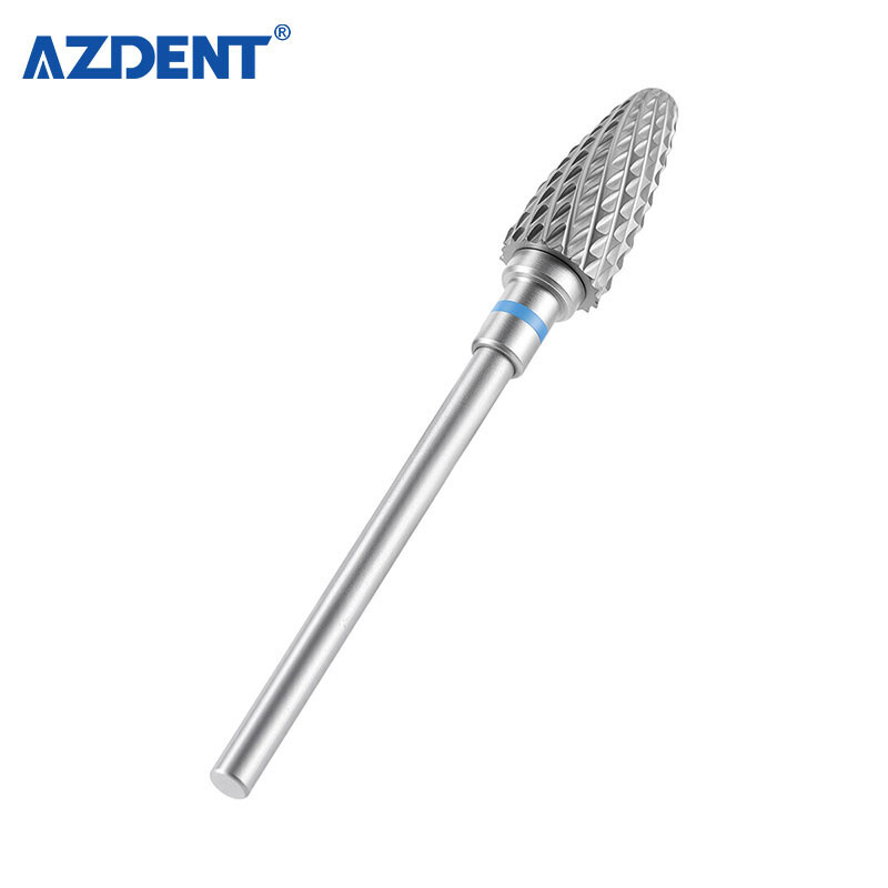Dental Resin Base Acrylic Polishing Kit 6pcs HP Silicone Polisher+2pc Carbide