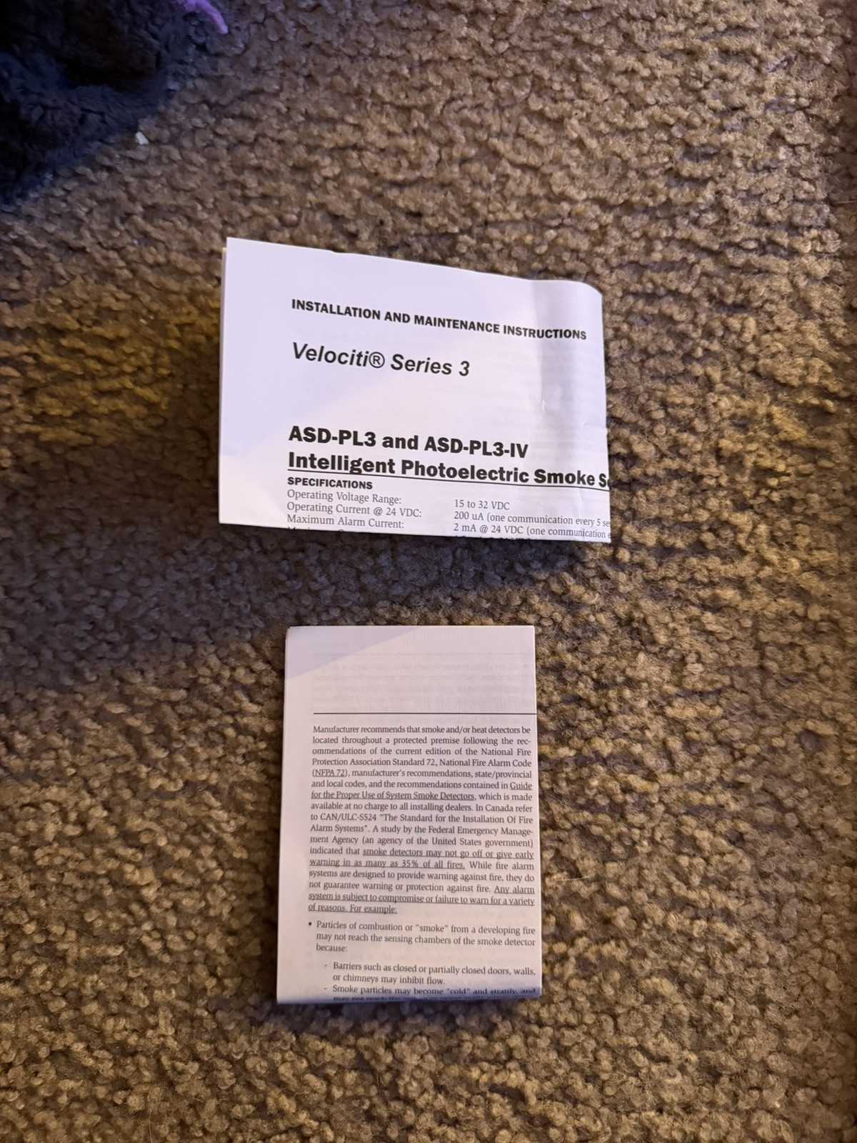 Honeywell ASD-PL3-IV