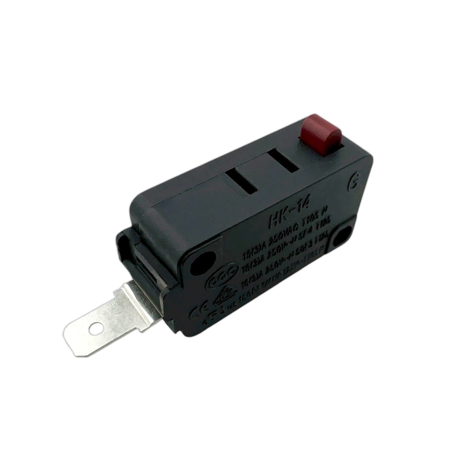 Weipeng HK-14 G Red Micro Switch 2-Pins 16A 250V Normally Open – US Stock