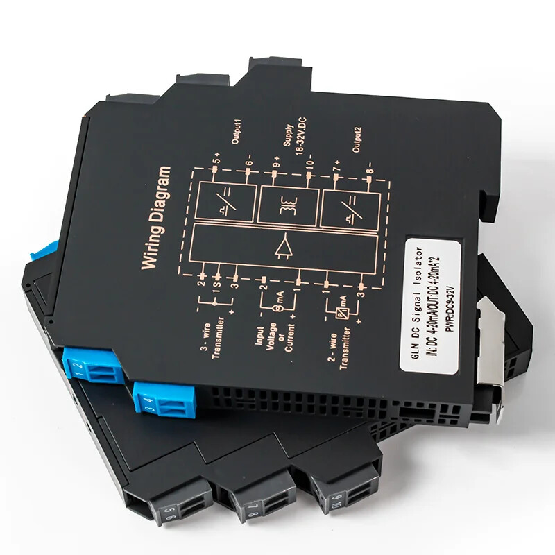 Analog Signal Transmitter 4-20mA 0-20mA Ultra-Thin Isolator 0-10V 0-5V 1-5V