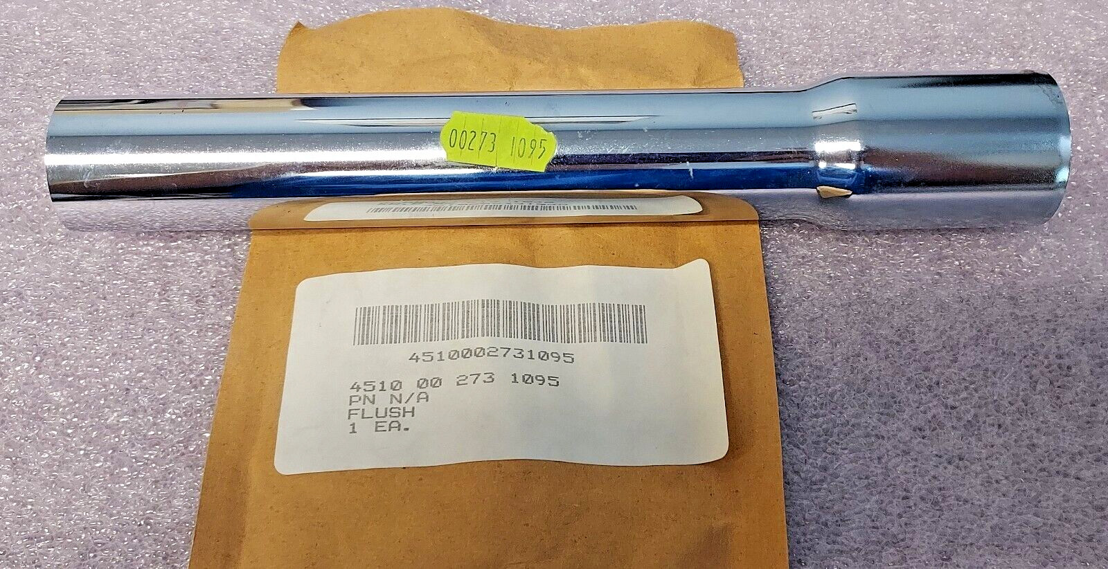 ‘ 1 PIECE’ – PN# 1407-566, – FLUSH CONNECTION, URINA L- NSN: 4510-00-273-1095