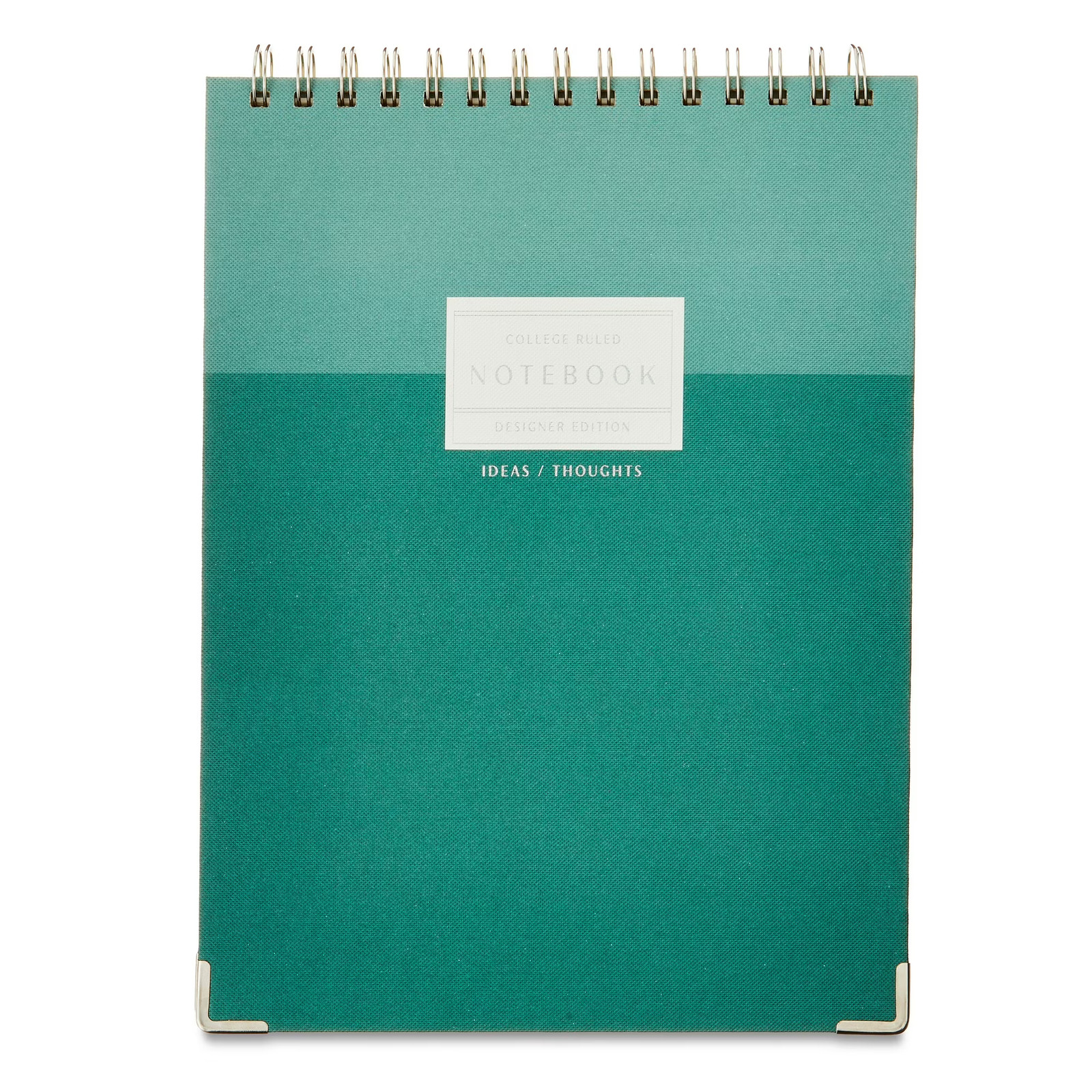 Pen+Gear Brand Green Top Spiral Journal, 8″ x 10.75″,80 free ship