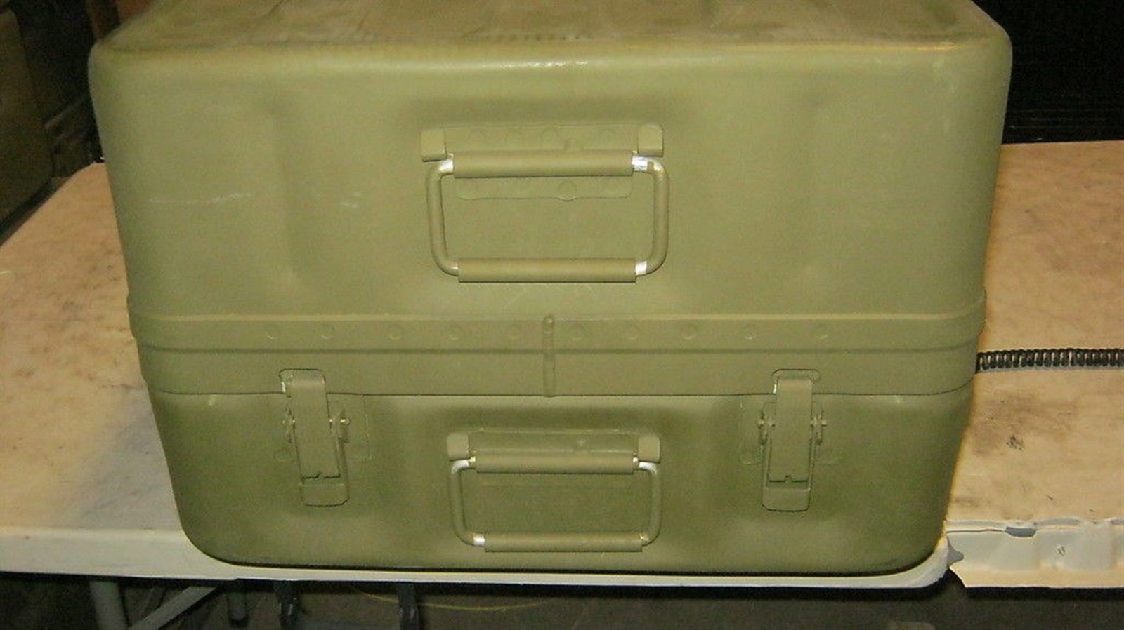 32x20x13 Aluminum Military Medical Chest Watertight Survival Bug Out Storage Box