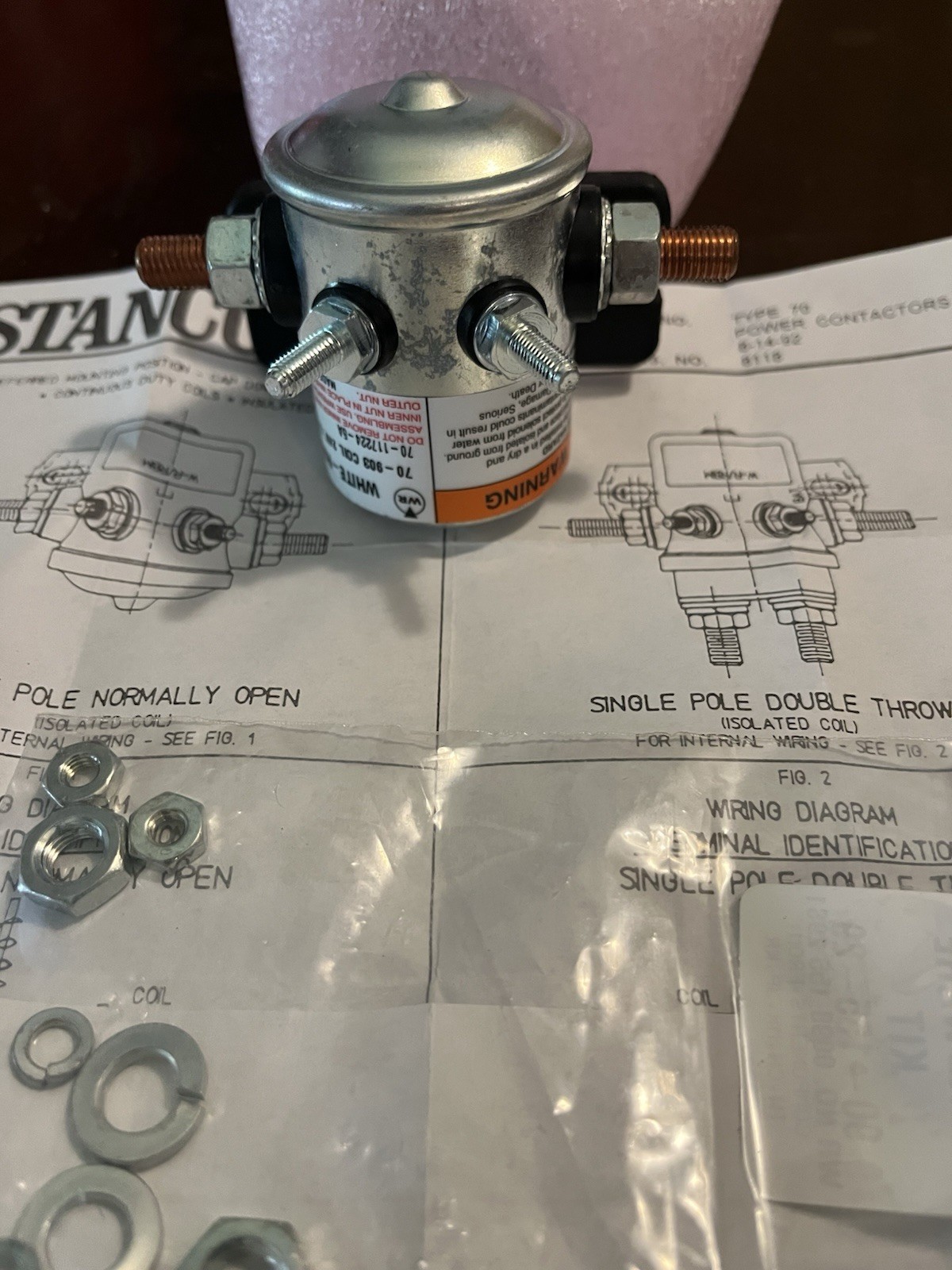 70-903 24V White Rodgers Solenoid for Universal 70-117224-5A 70-903S1