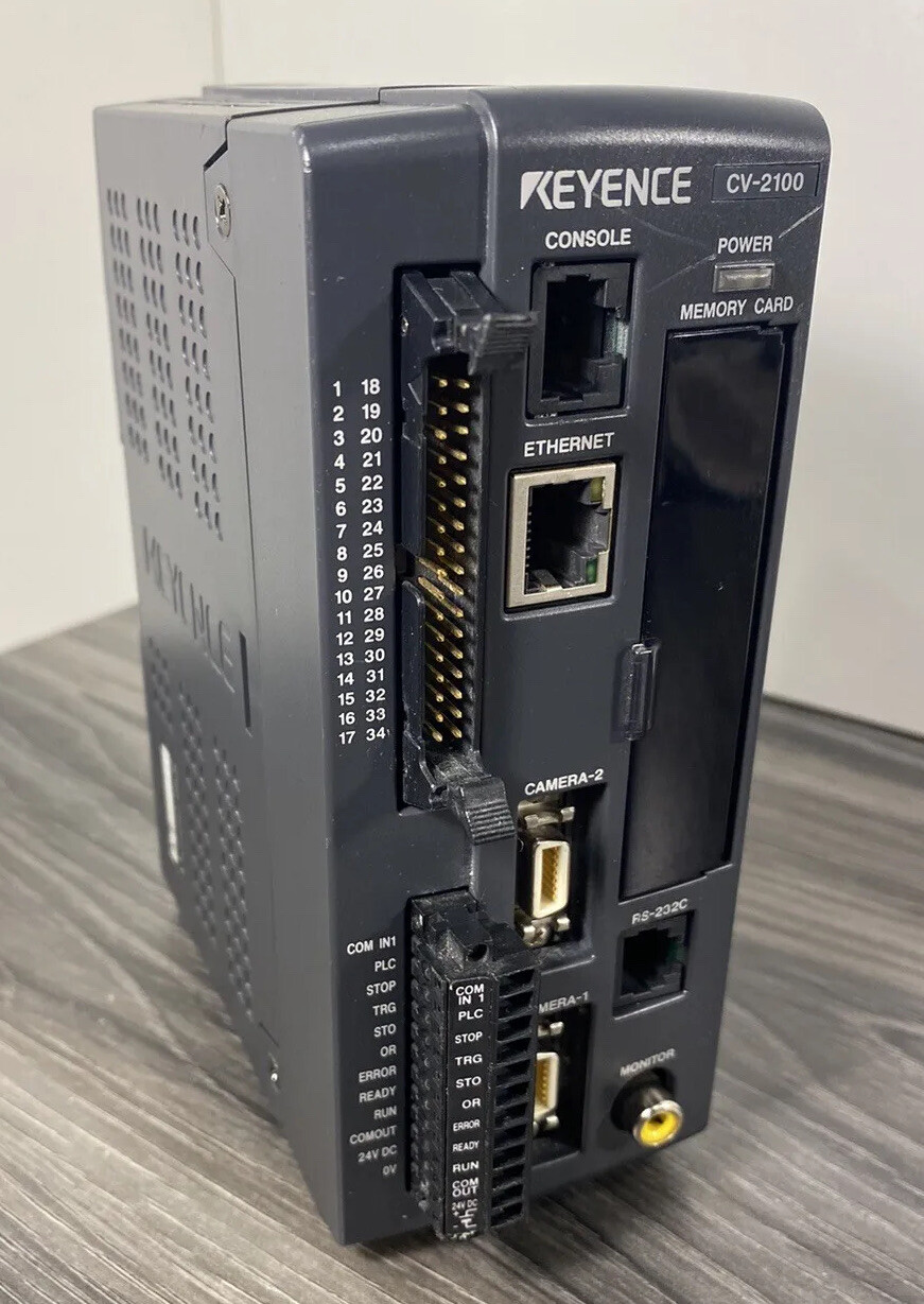 Keyence CV-2100 Digital Machine Vision System Digital Image Sensor/Controller
