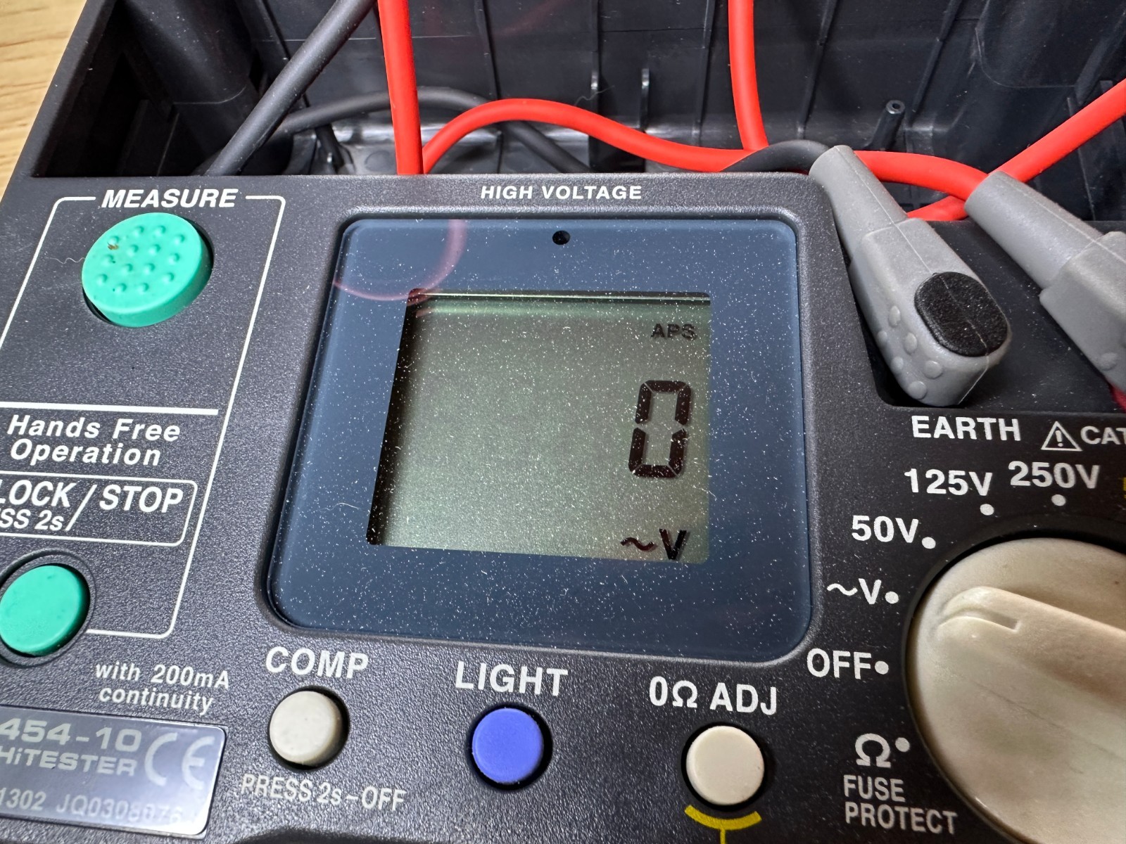 Hioki 3454-10 Digital Meg-Ohm HiTester