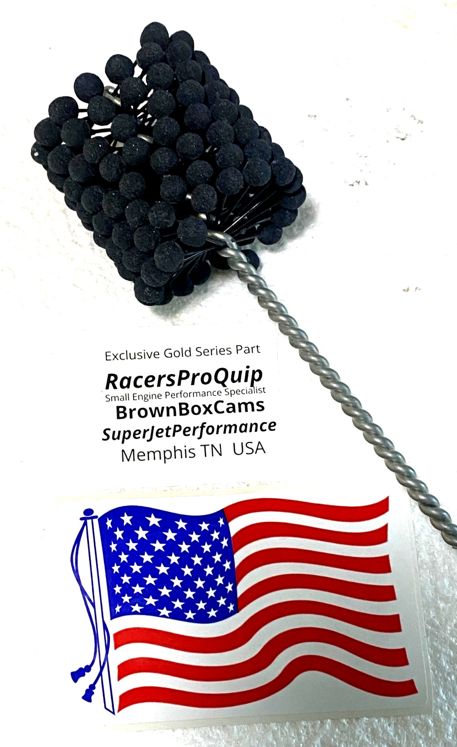 2-3/4″ 70mm Ball Type Hone 240 Grit all Purpose More-Balls = Better Surface