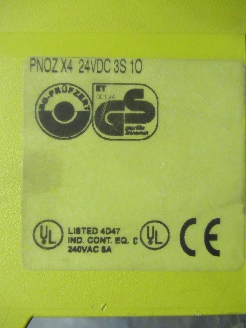 PILZ PNOZ X4 SAFETY RELAY 24VDC 240V 8A **WARRANTY INCLUDED**