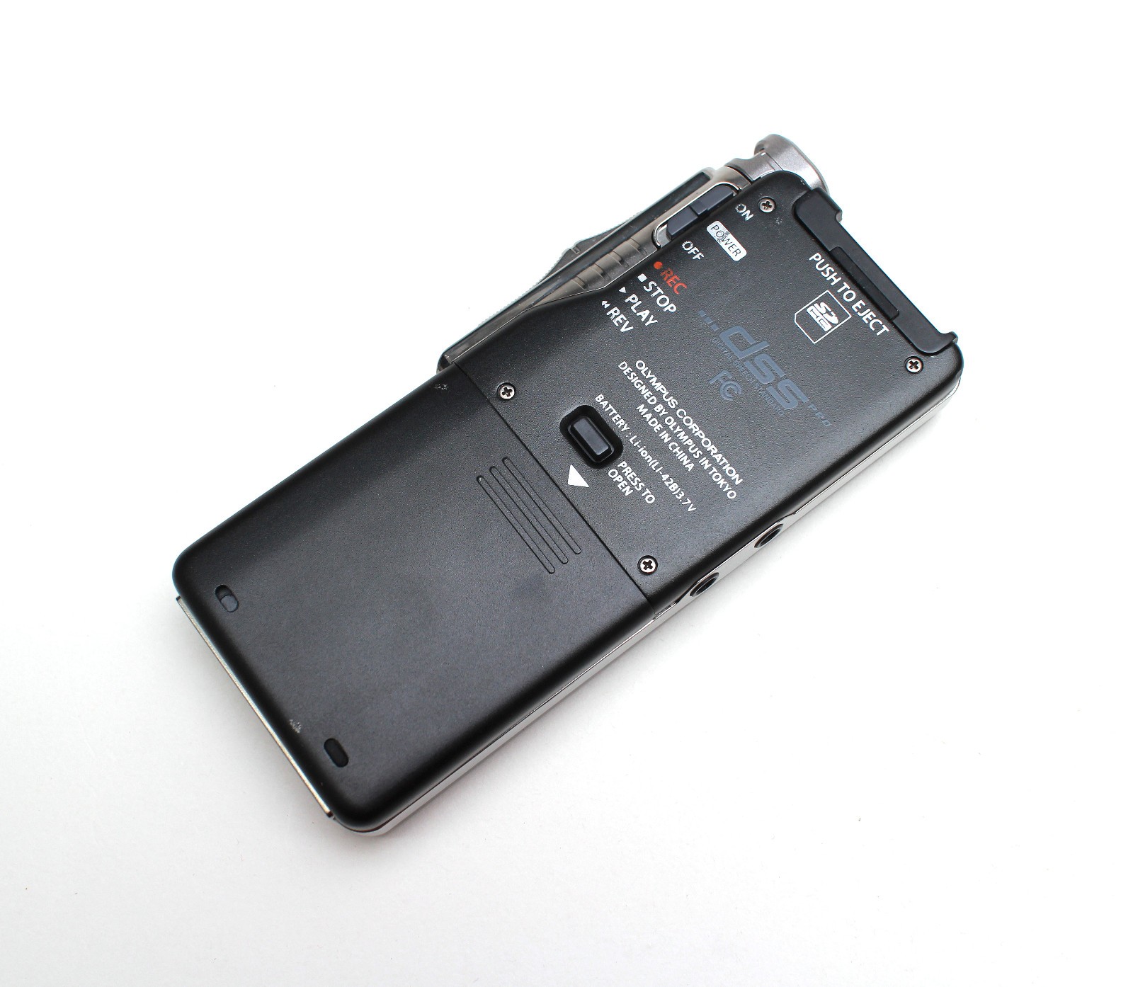 Olympus DS-7000 Digital Voice Recorder DSS Pro SD Card Tested