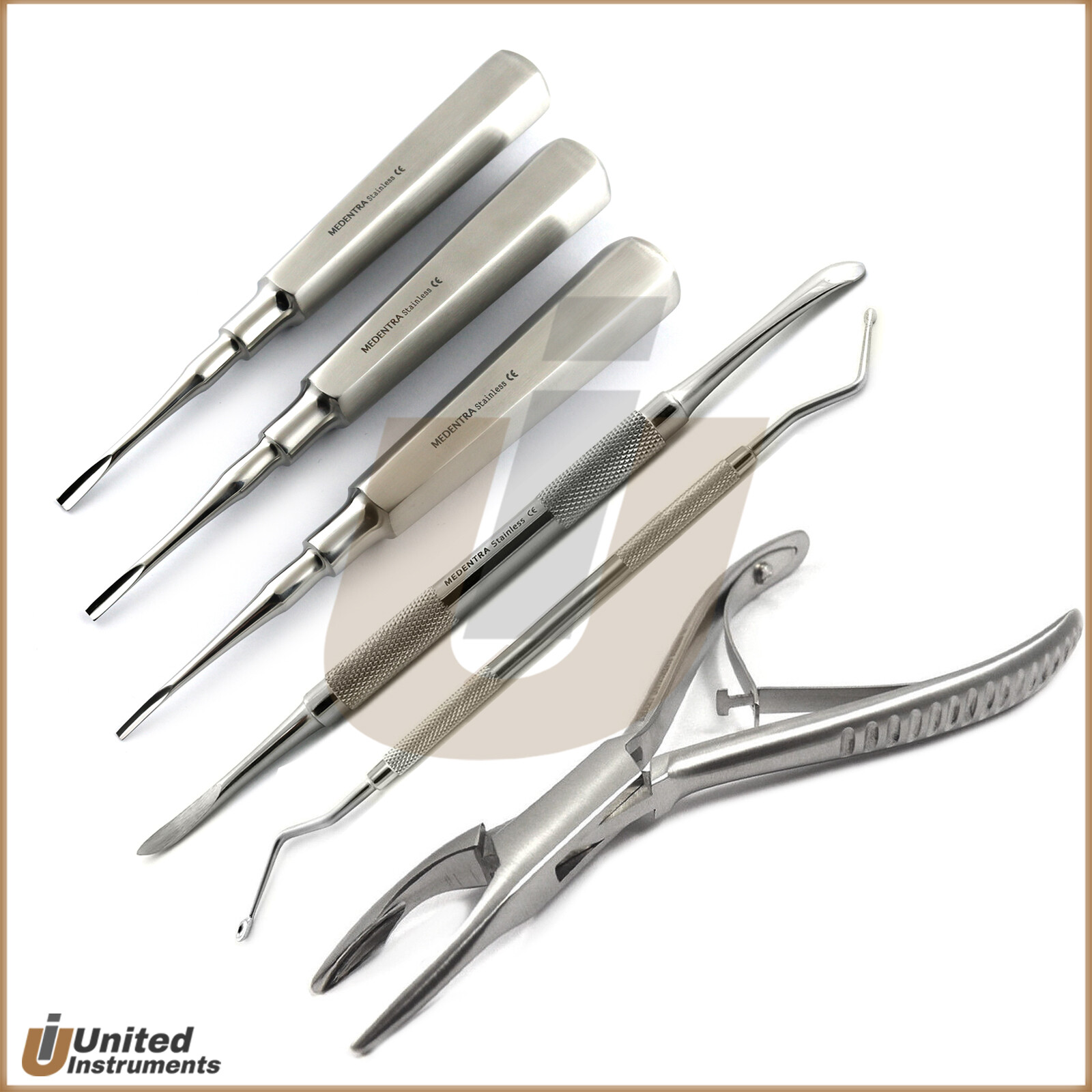 Basic Veterinary Tooth Extraction Kit Small Animal Dental Extracting Instruments