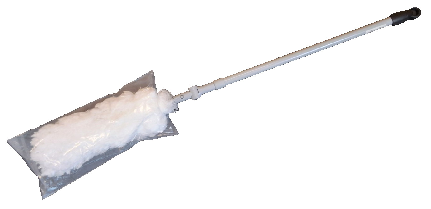 Rubbermaid Commercial T120 HiDuster Angled Head Duster 51 Inch 12 Pack NEW BULK