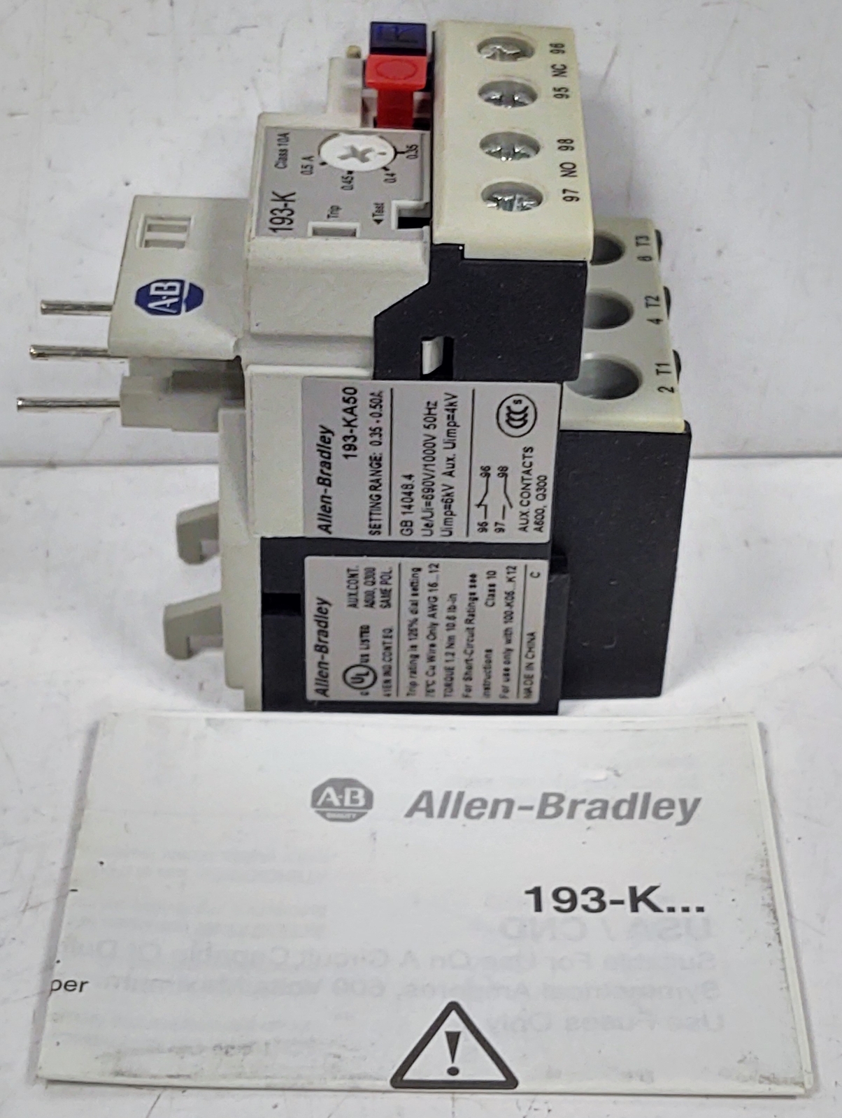 Allen-Bradley 193-KA50 Overload Protection Relay