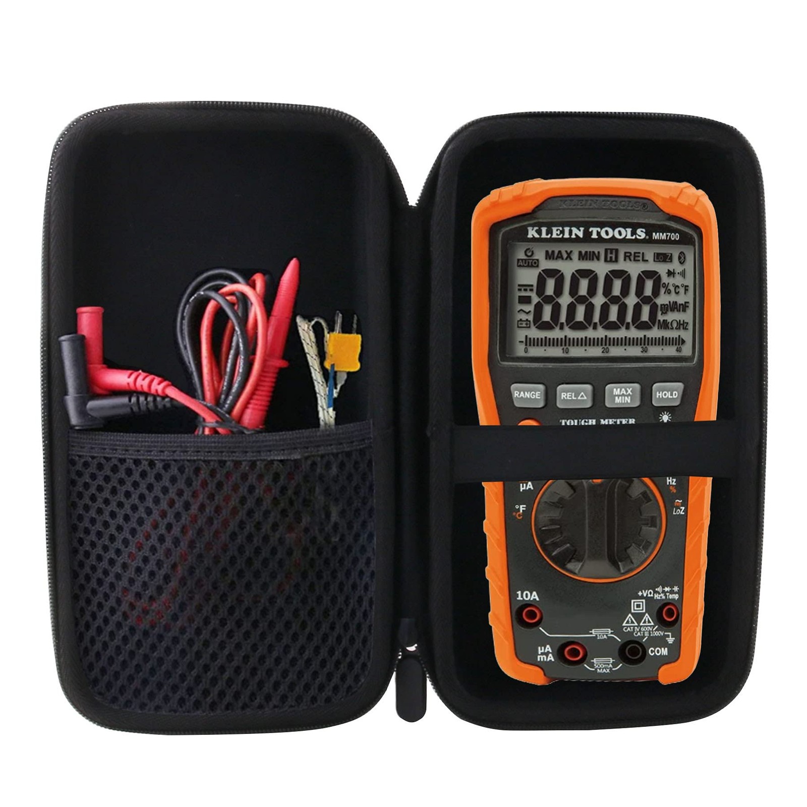 WERJIA Hard Carrying Case for Klein Tools MM420/MM325/MM720/MM700/ET600/MM450…