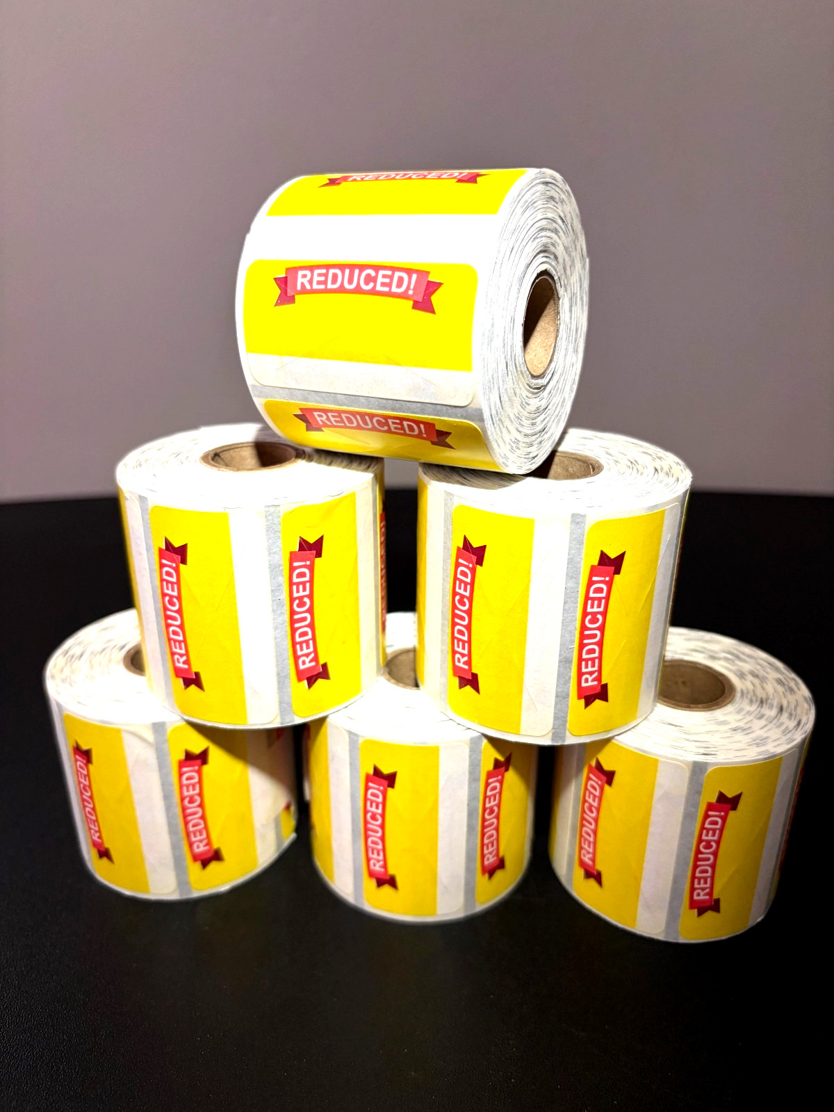 WAIT! 3 ROLLS ⭐CLASSY BORDER⭐ ALL PURPOSE 2″ ADHESIVE PRICE LABELS STICKERS TAGS
