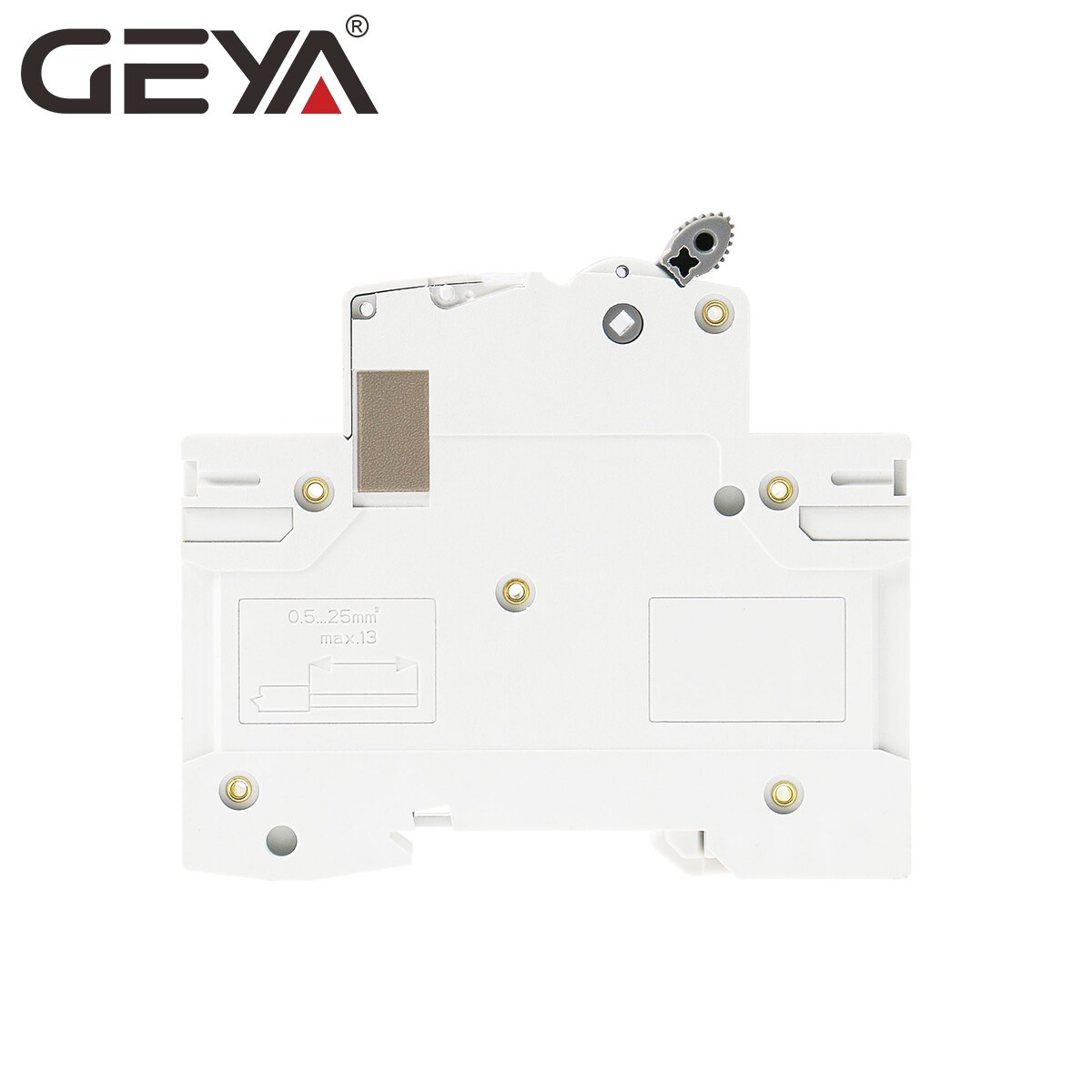 GEYA AC Mini Circuit Breaker MCB 2P 6/10/16/25/32/40/50/63A 6kA C Curves Switch
