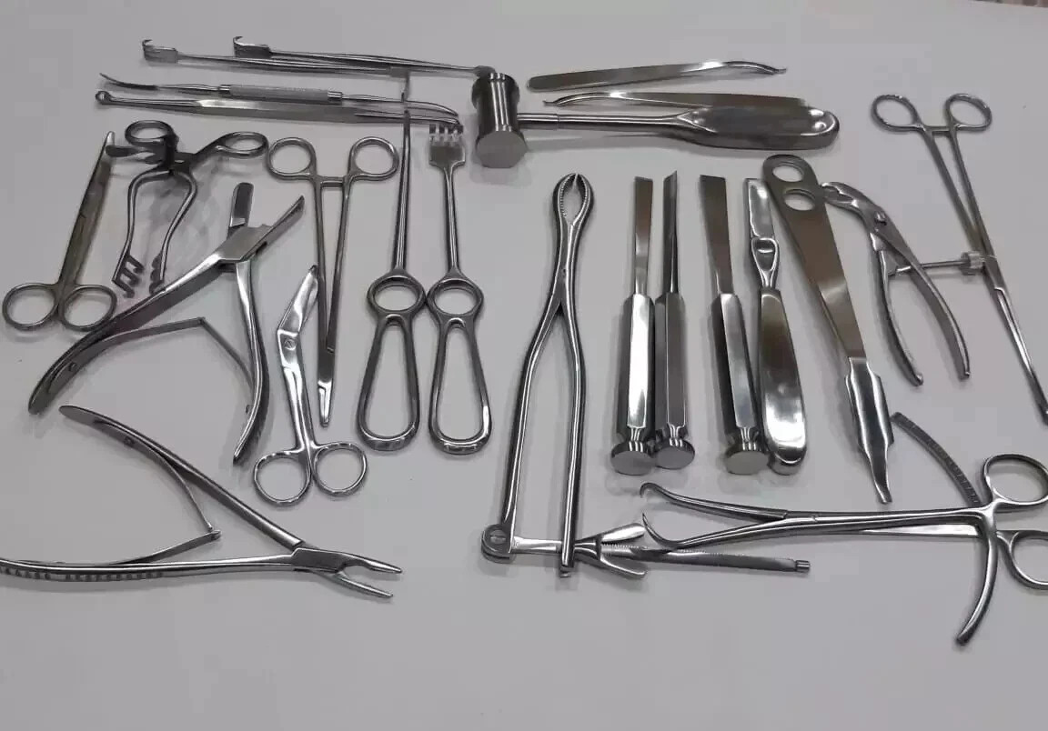 Basic Orthopedic Surgery Set Surgical Instruments Set of 25 PCS SS