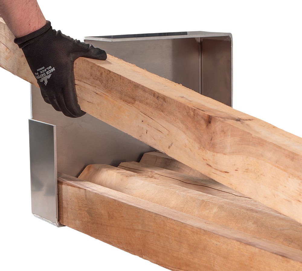 1 Pair 20″x15″ Aluminum Dunnage Racks Holder for Flatbed & Gooseneck Trailers