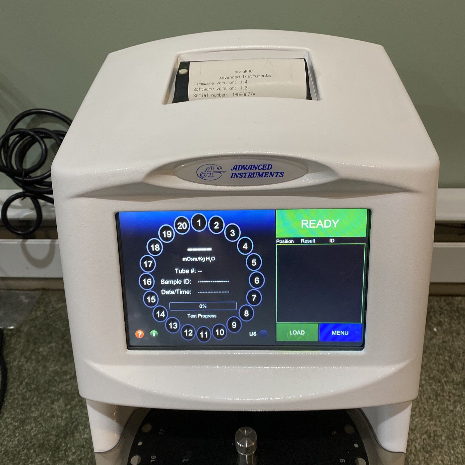 Advanced Instruments OsmoPro Multi-Sample Micro-Osmometer Excellent! MSRP: $75K