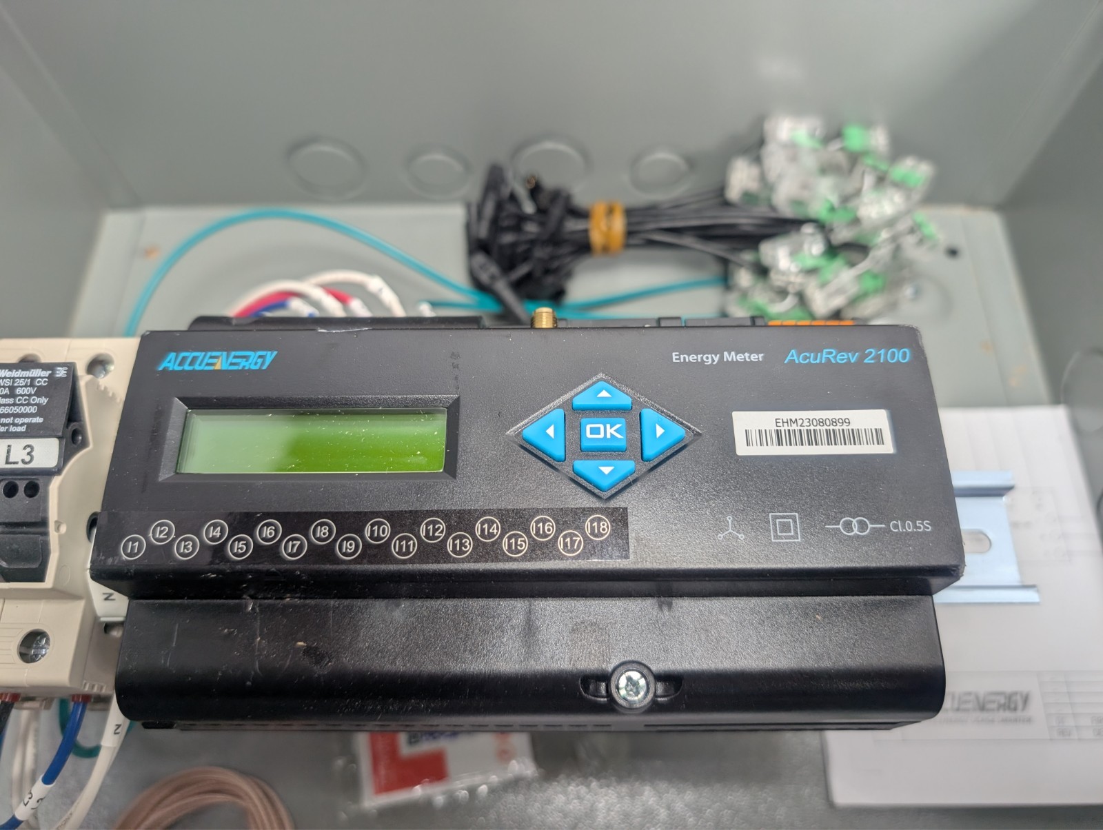 AccuEnergy AcuRev2110-mA-WEB2-MC AcuRev 2100 Multi-Function Power Meter