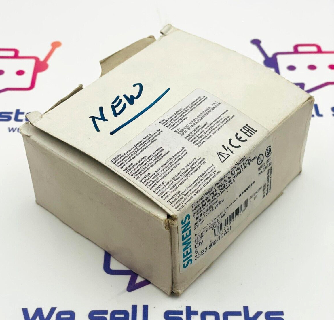 SIEMENS 3SB3500-1DA31 Pushbutton (5 Pcs In 1 Box)