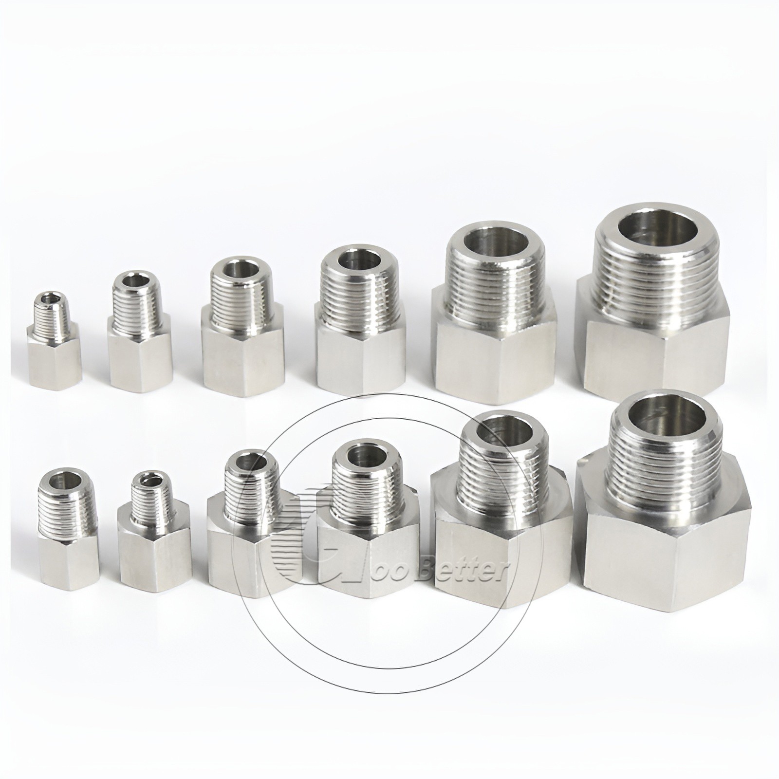 Male Female Thread Reducer Fitting Adapter Metric PT NPT G Bolt Screw Converter