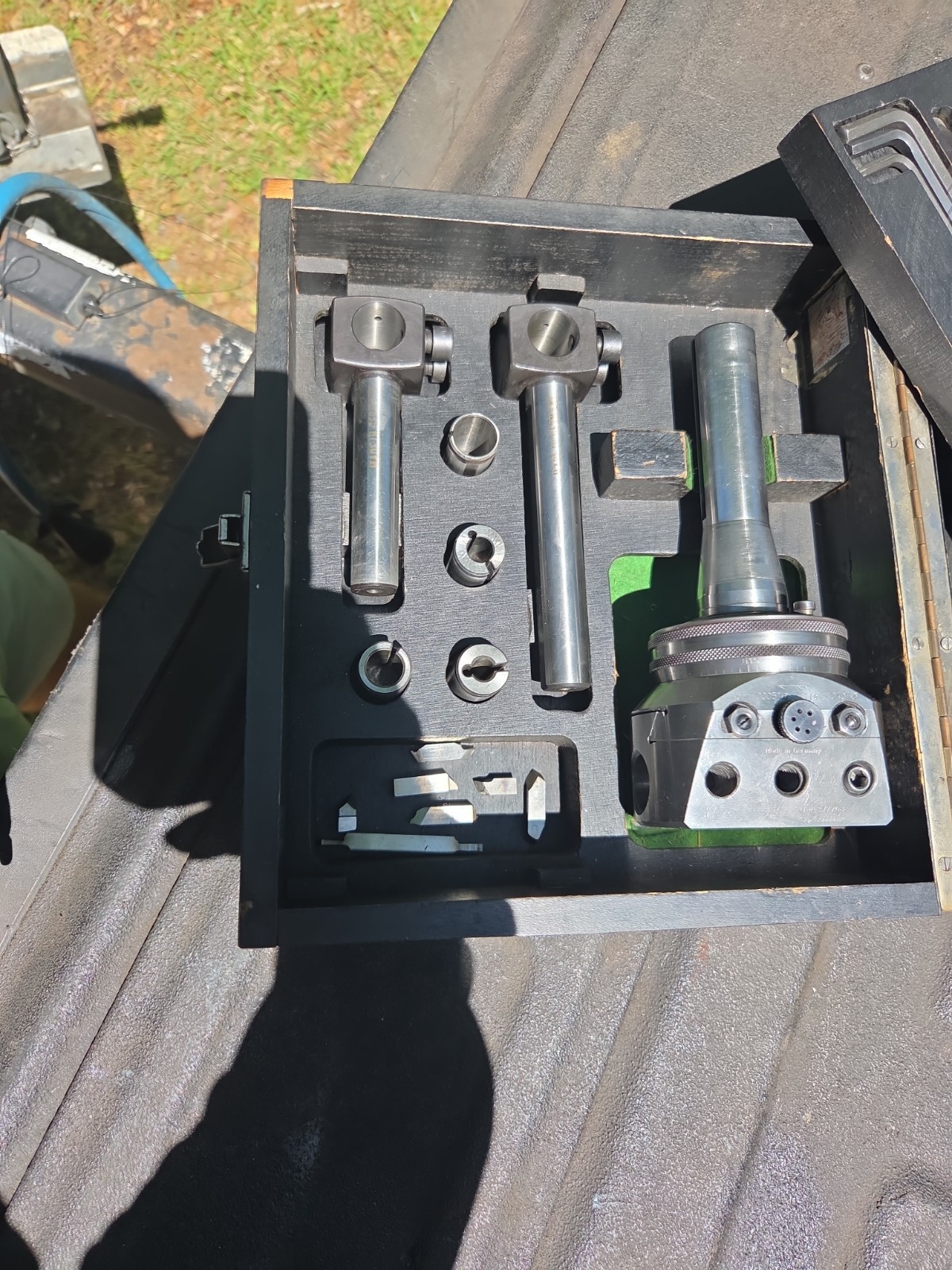Wohlhaupter UPA3 Boring Facing Head R8 Arbor Shank 4 Bridgeport Milling Machine