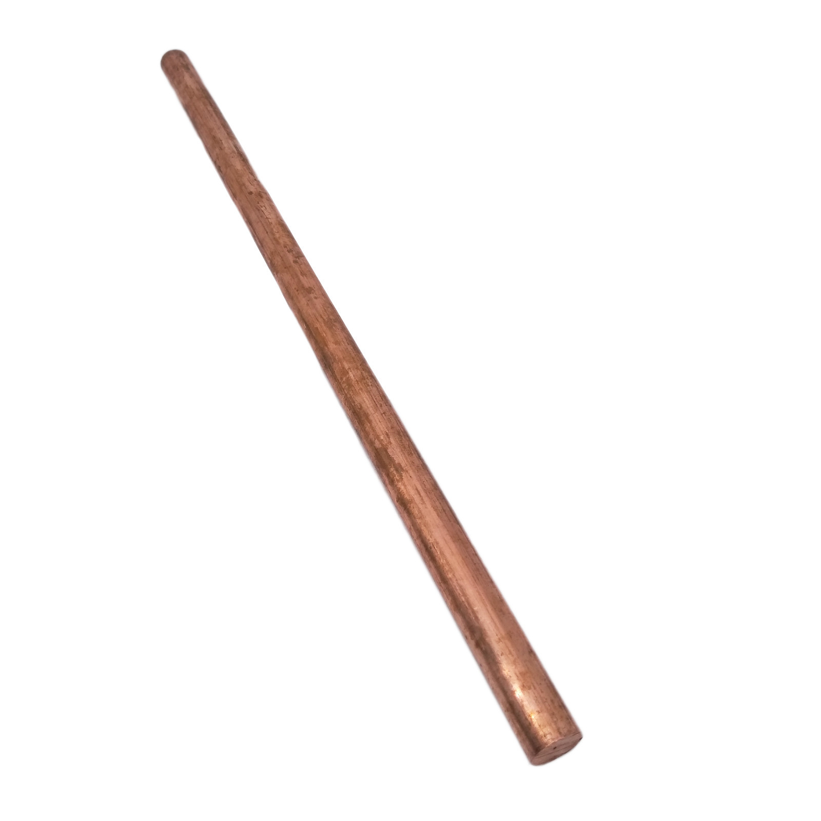 10mm ±10% Dia. 9.85″ Long 99.9% Pure Copper T2 Cu Metal Rods Cylinder