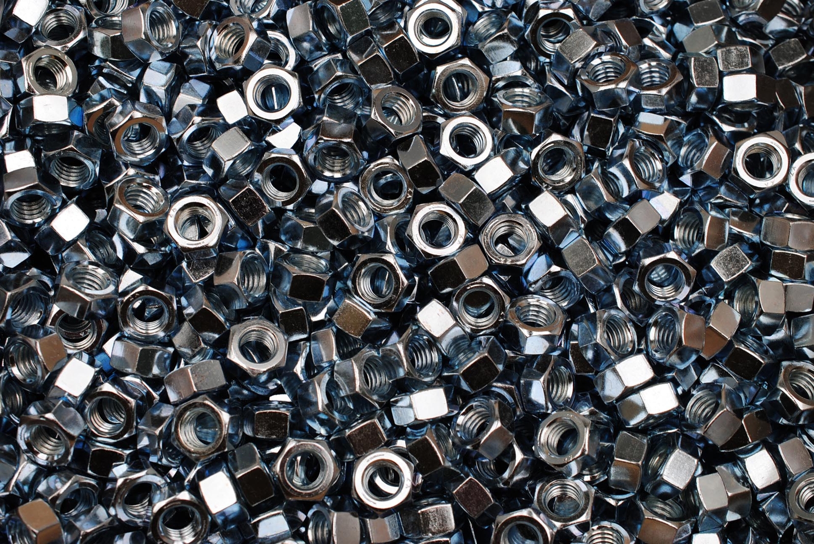 (200) 7/16-14 Grade 5 Hex Finish Nuts – Zinc Plated – Coarse Thread