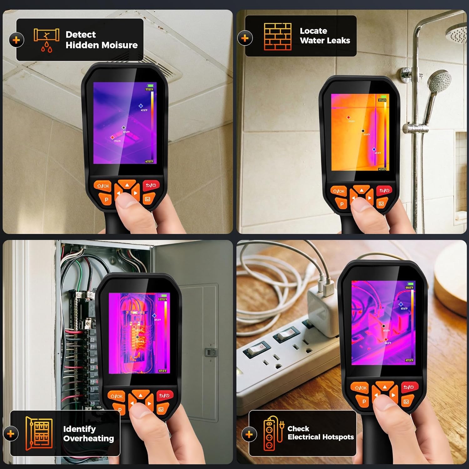 ANXTECH TISR Resolution 512*384 Handheld Infrared Thermal Imager Professional