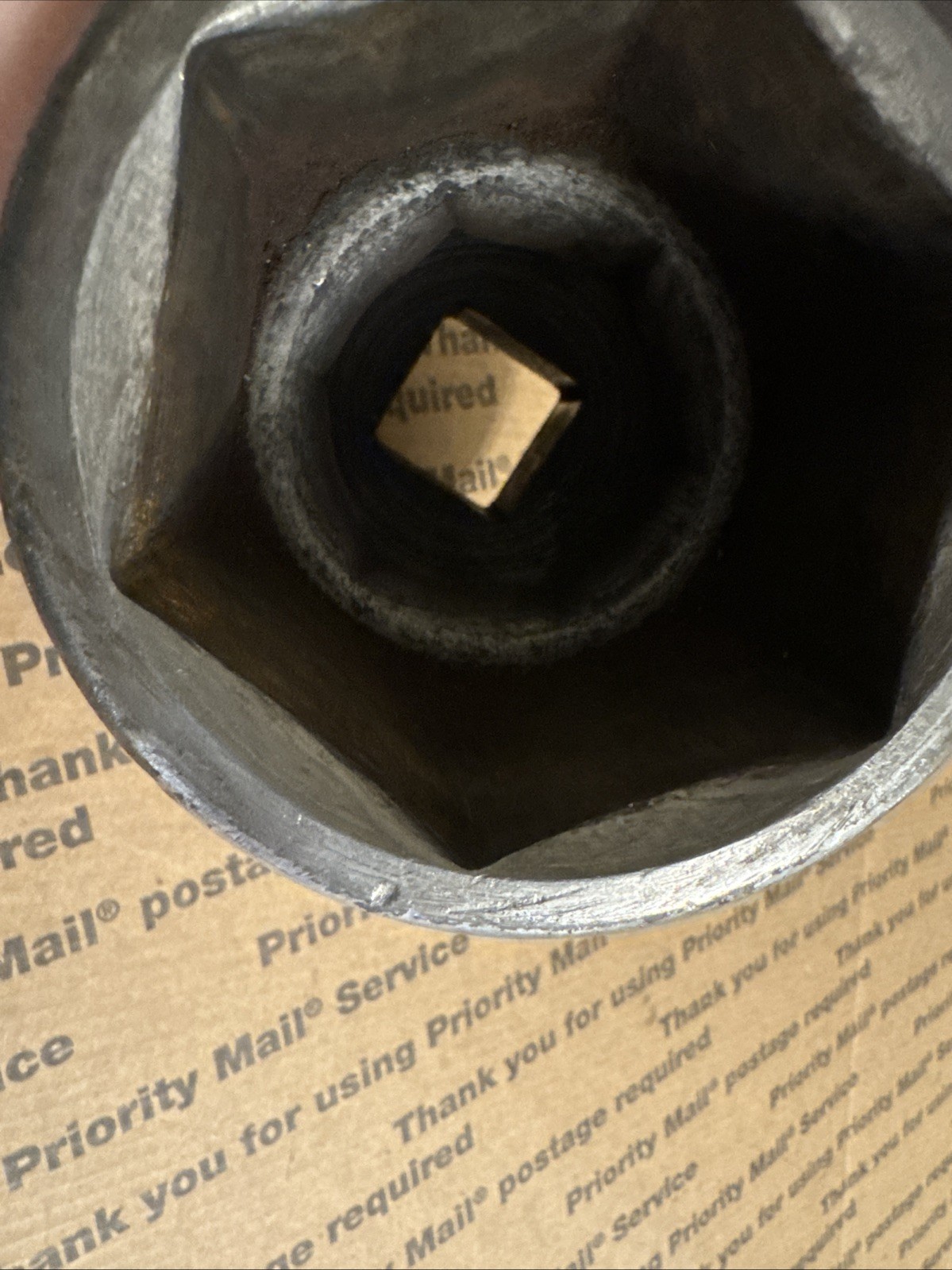 Snap-On L-803 1″ Drive Chrome Socket 2-1/2″ 6-Point Standard 4-1/8″ Long
