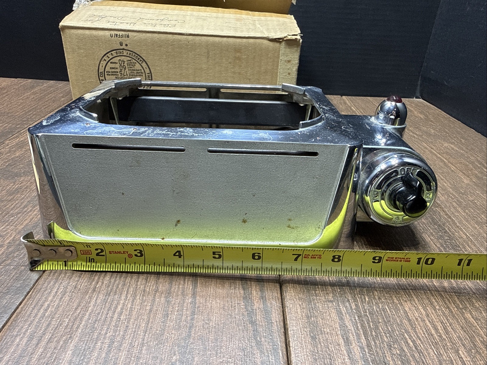 Vintage Hanau Electric Compound Heater Dental Lab Basin With Original Box