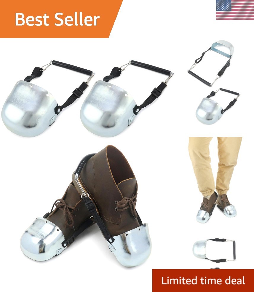 Lightweight Adjustable Foot Guards with Metatarsal Protection – Adult Size