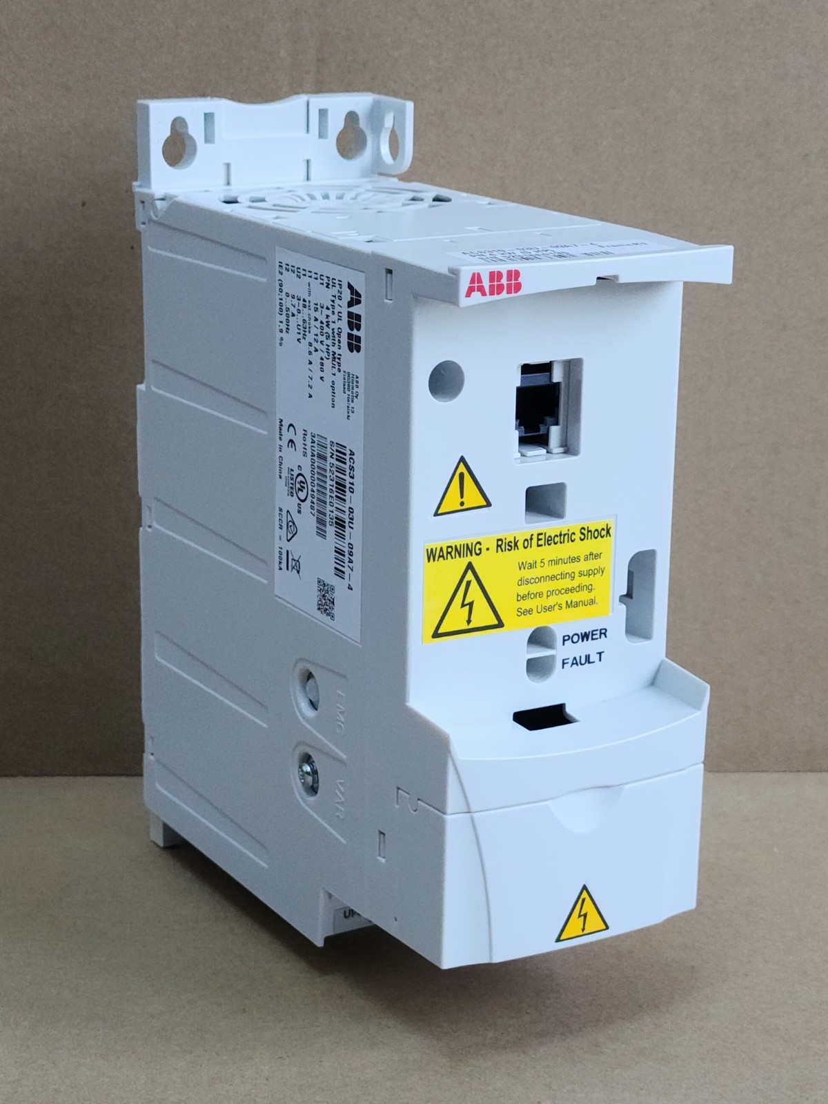 ACS310-03U-09A7-4 ABB ACS310 4KW 440V VFD