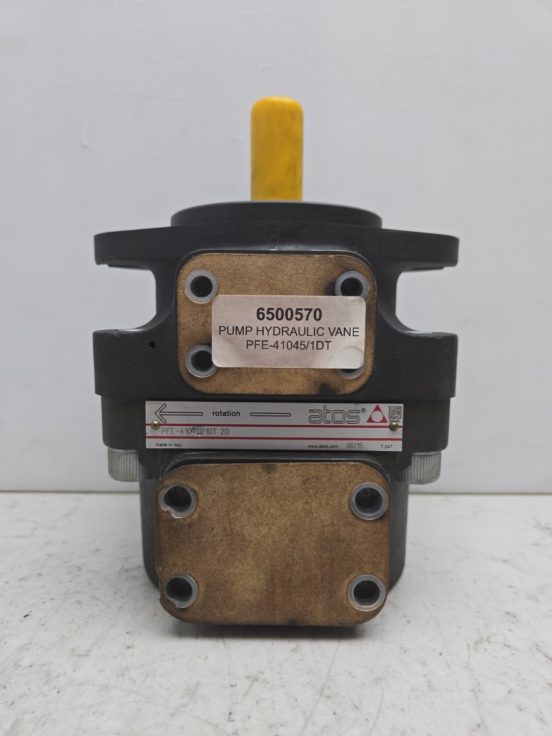 Atos PFE-41045/1DT 20 Hydraulic Vane Pump New See Pictures For Details