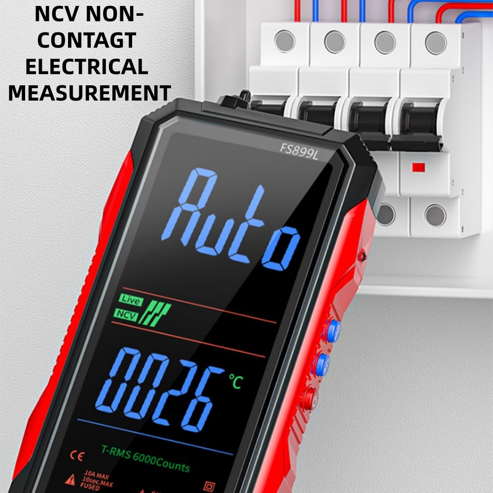 FS899S For Rechargeable Digital Multimeter with Voice Broadcast and Flashlight