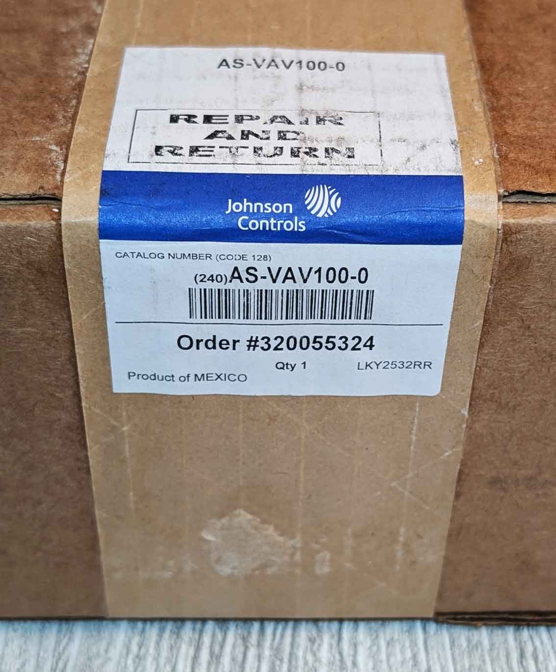 Johnson Controls AS-VAV100-0 Variable Air Volume (VAV) Box Controller